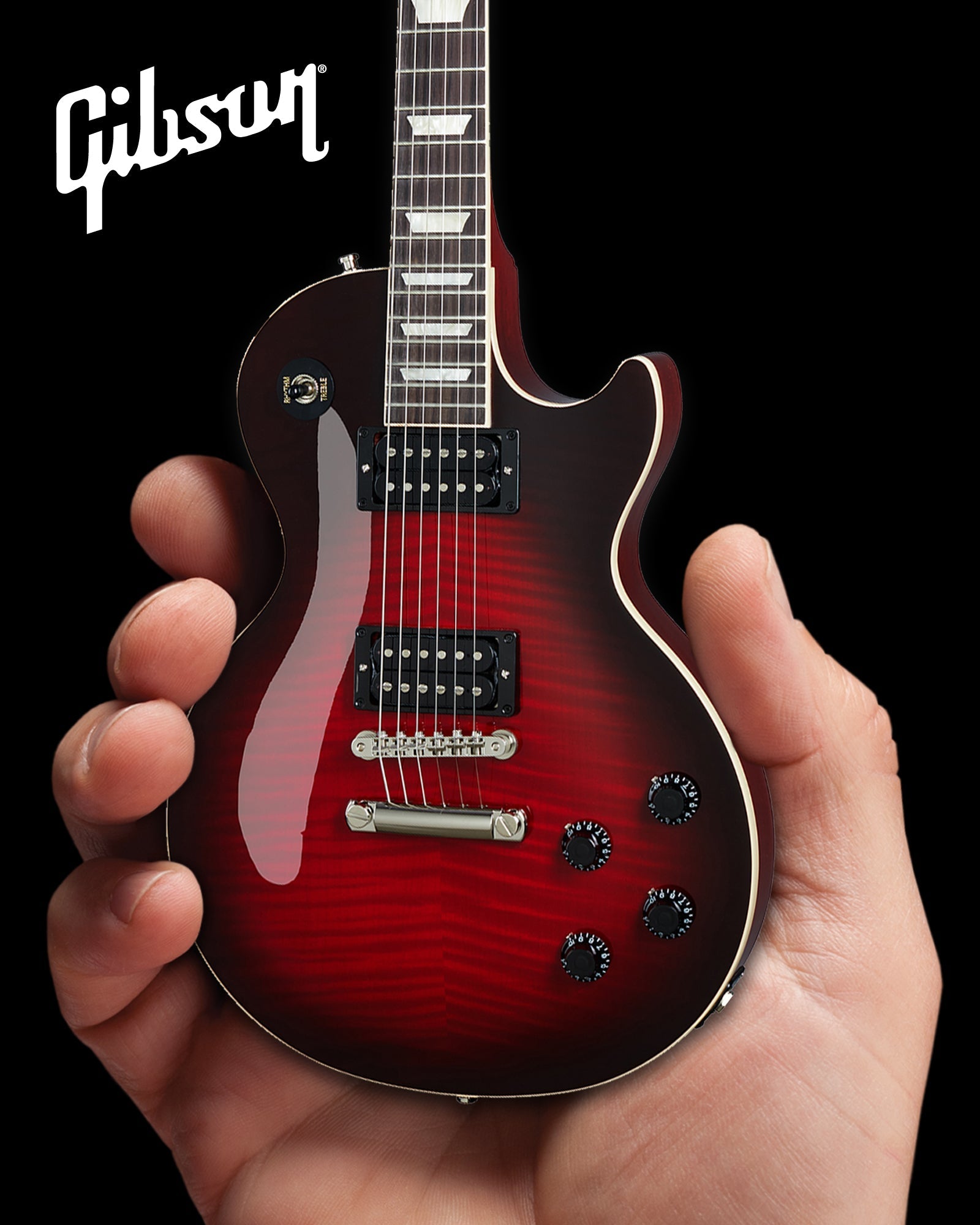 FranklinMint.com | Slash Gibson Les Paul Standard Vermillion Burst