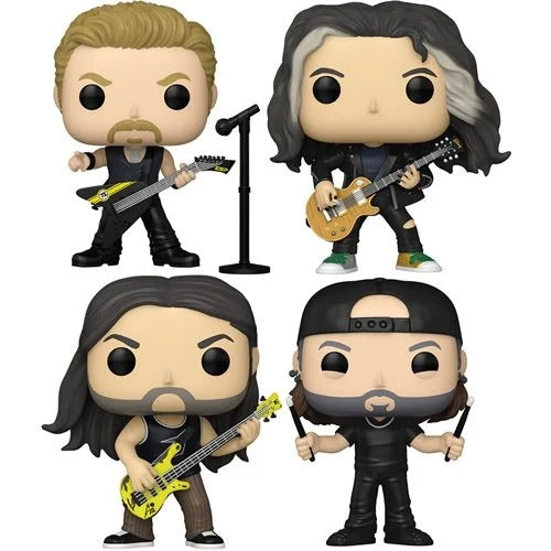 Funko POP! ROCKS LLICA 5体セット FranklinMint.com | Funko Pop! Rocks - Metallica Vinyl Figures