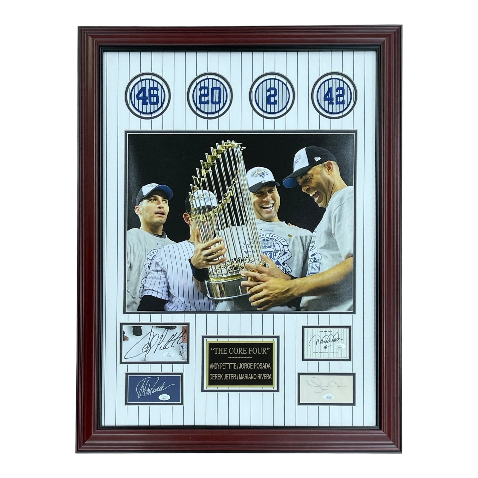FranklinMint.com | Derek Jeter, Andy Pettitte, Jorge Posada And