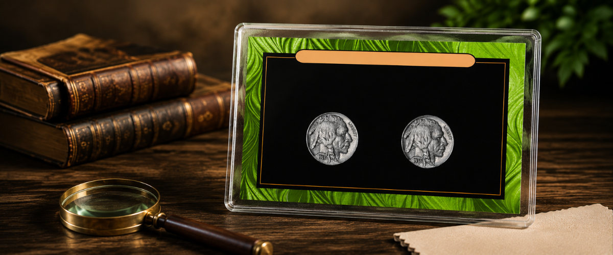 First & Last Buffalo Nickels (1913 & 1938): A Historic Coin Collection That Frames an American Legacy