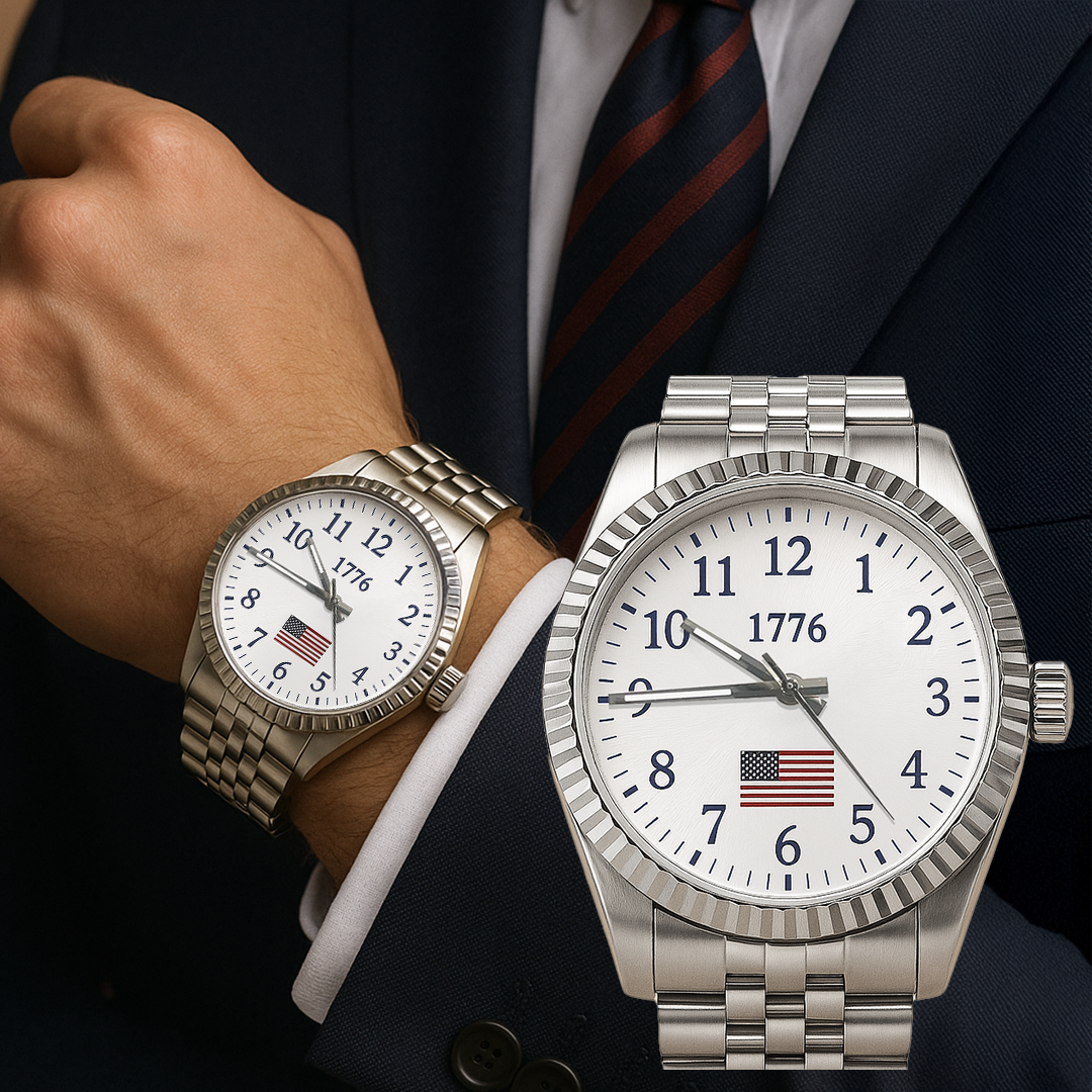 America's 250th Anniversary Silver 1776 Heritage Watch