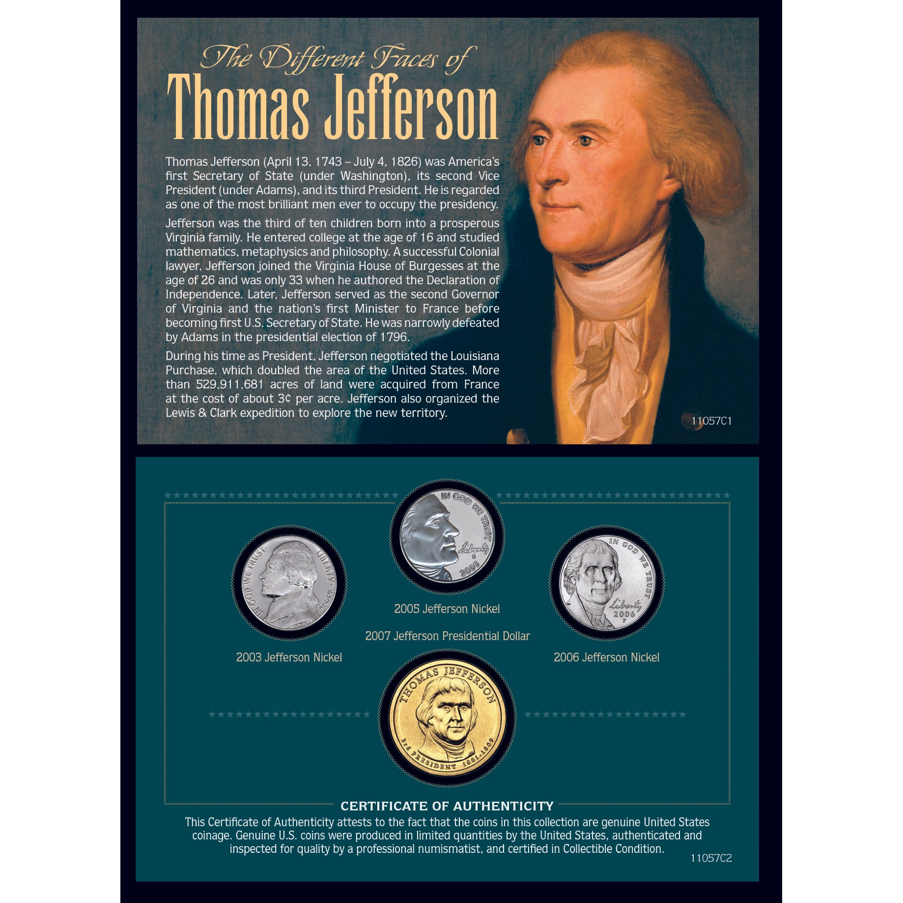 The Different Faces of Thomas Jefferson