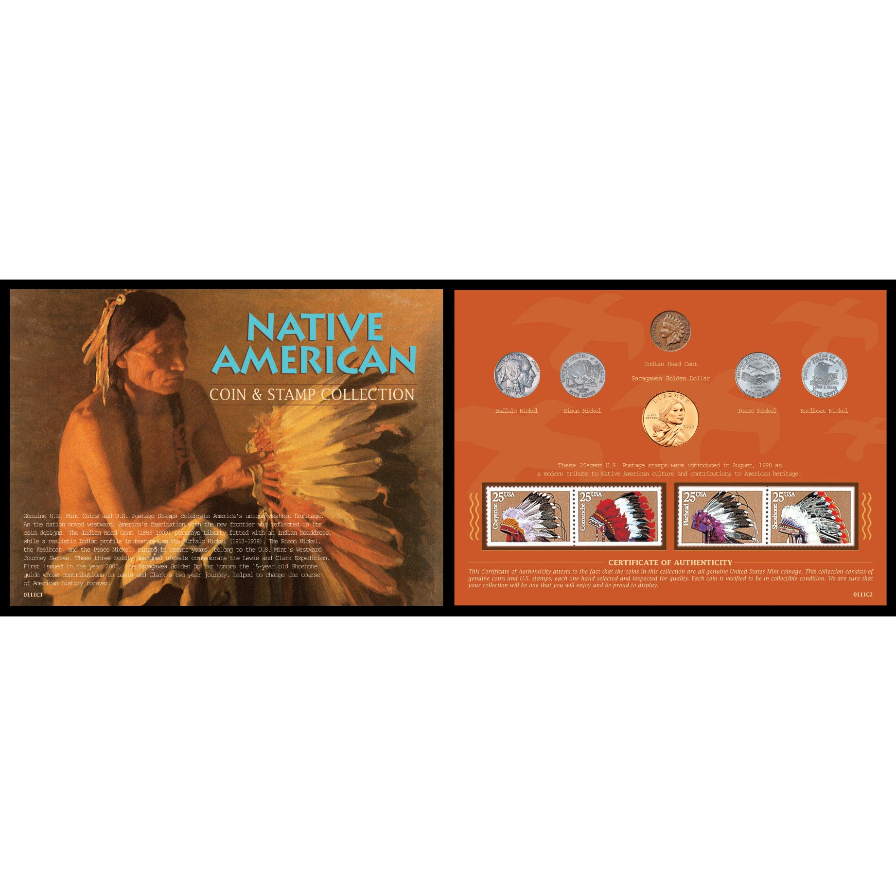 Native American West Coin & Stamp Collection