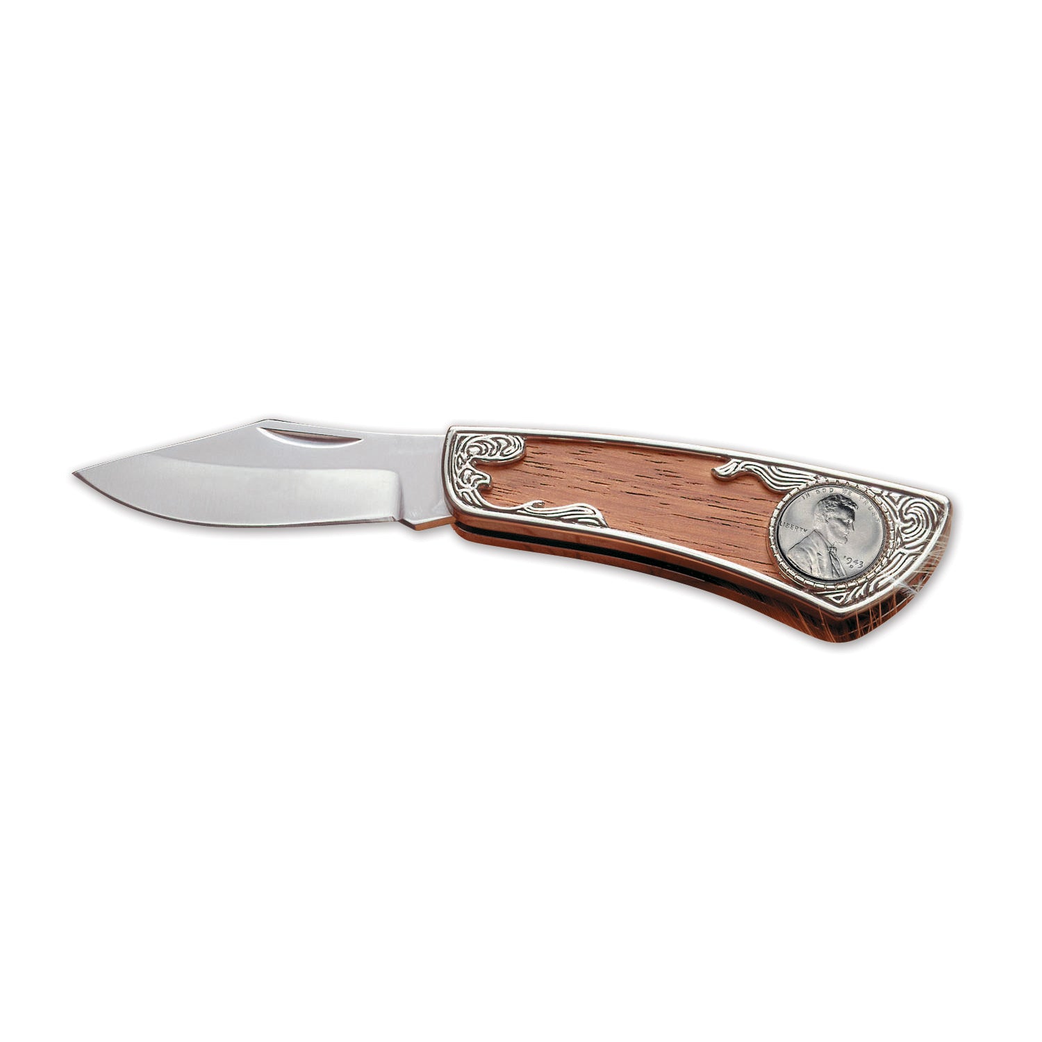 1943 Lincoln Steel Penny Pocket Knife