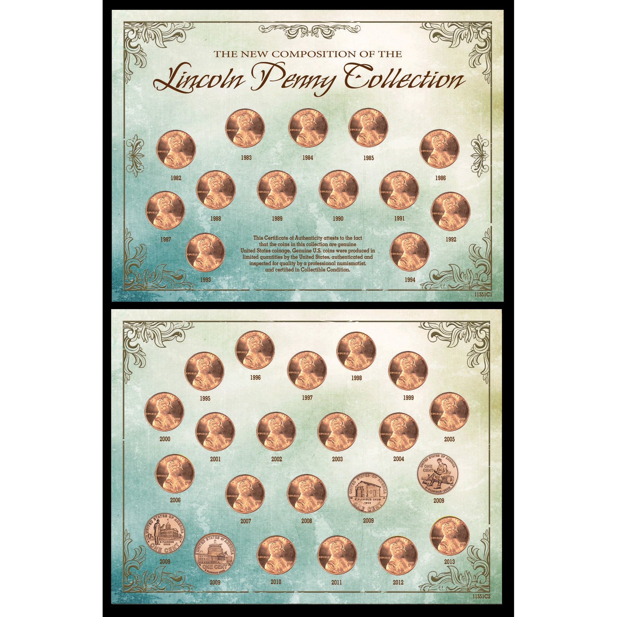 The New Composition of the Lincoln Penny Collection