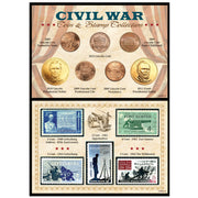 Civil War Coin & Stamp Collection