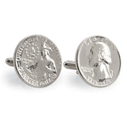 Washington Quarter Coin Cuff Links