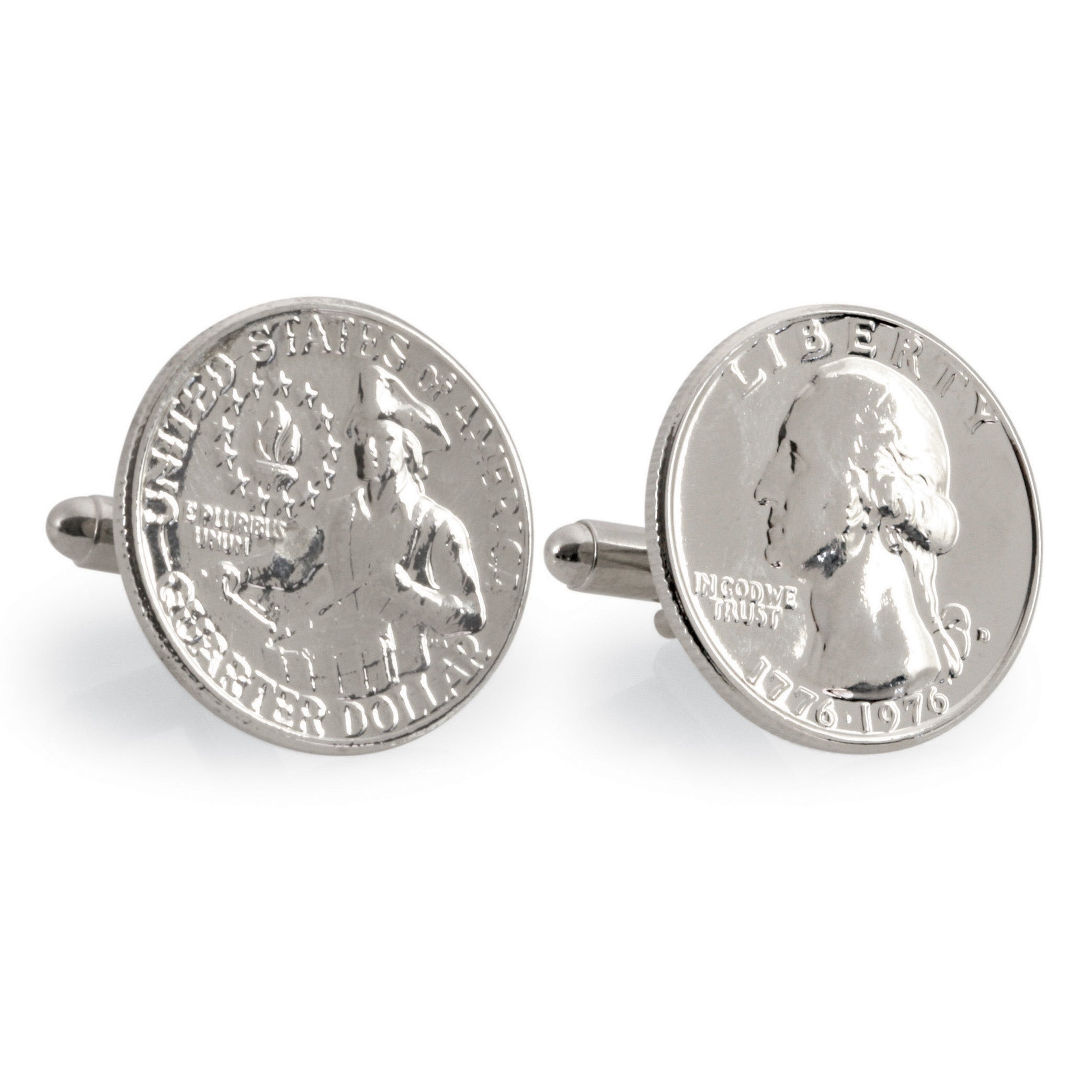 Washington Quarter Coin Cuff Links