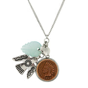 Indian Penny Southwestern Charm Pendant