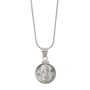 Silver Philippines 10 Centavos Sterling Silver Coin Pendant 