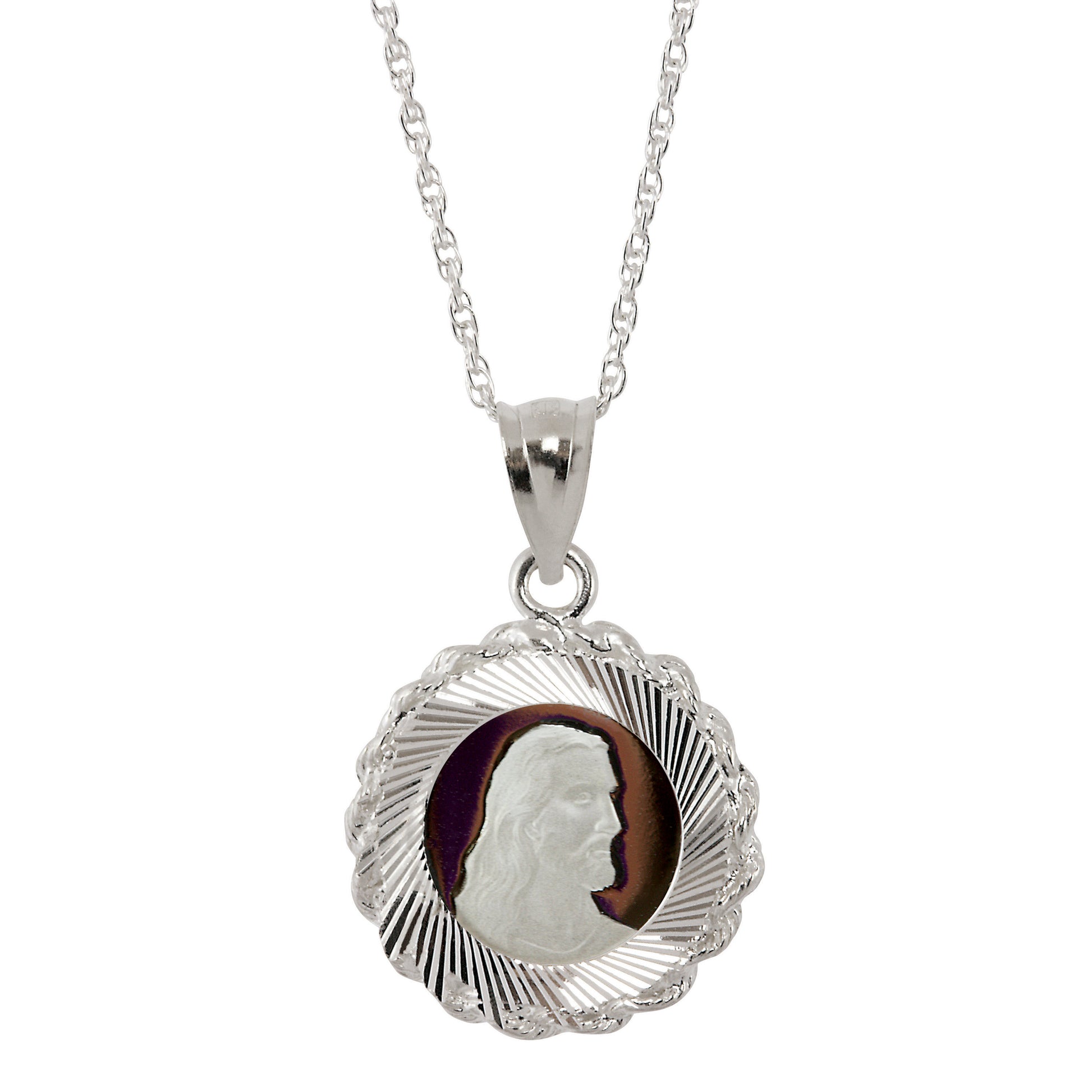 Jesus Medallion Necklace