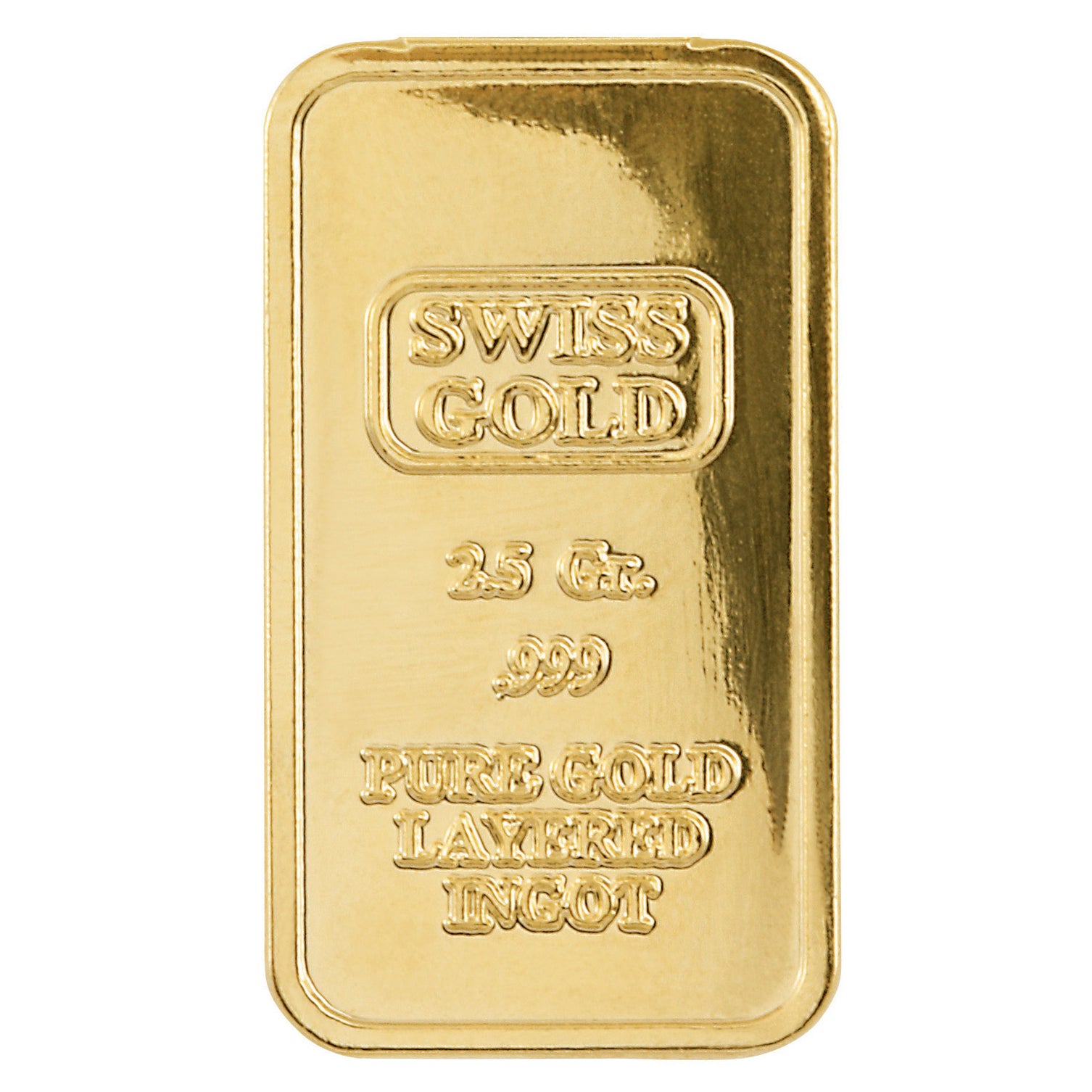 2.5 Gram Swiss Ingot Tribute 