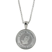 What Would Jesus Do Coin Pendant 
