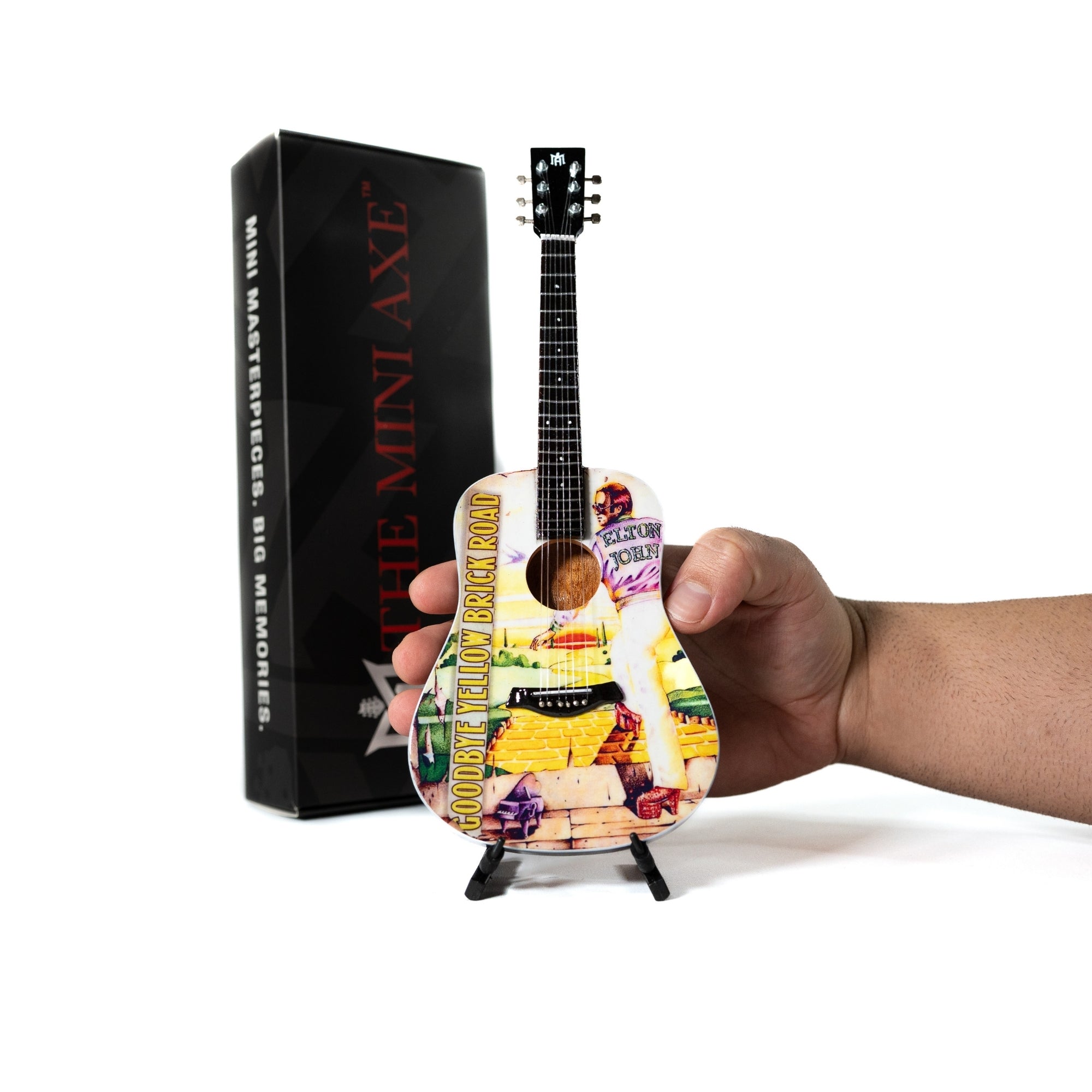 Goodbye Yellow Brick Road Mini Axe Miniature Guitar