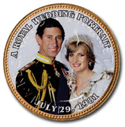 Princess Diana Coin "A Royal Wedding Portrait"