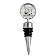 JFK 1964 First Year of Issue Half Dollar Coin Wine Stopper