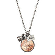 Greek 2 Euro Coin Wishing Well Pendant
