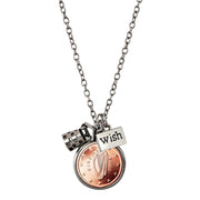 Irish 2 Euro Coin Wishing Well Pendant