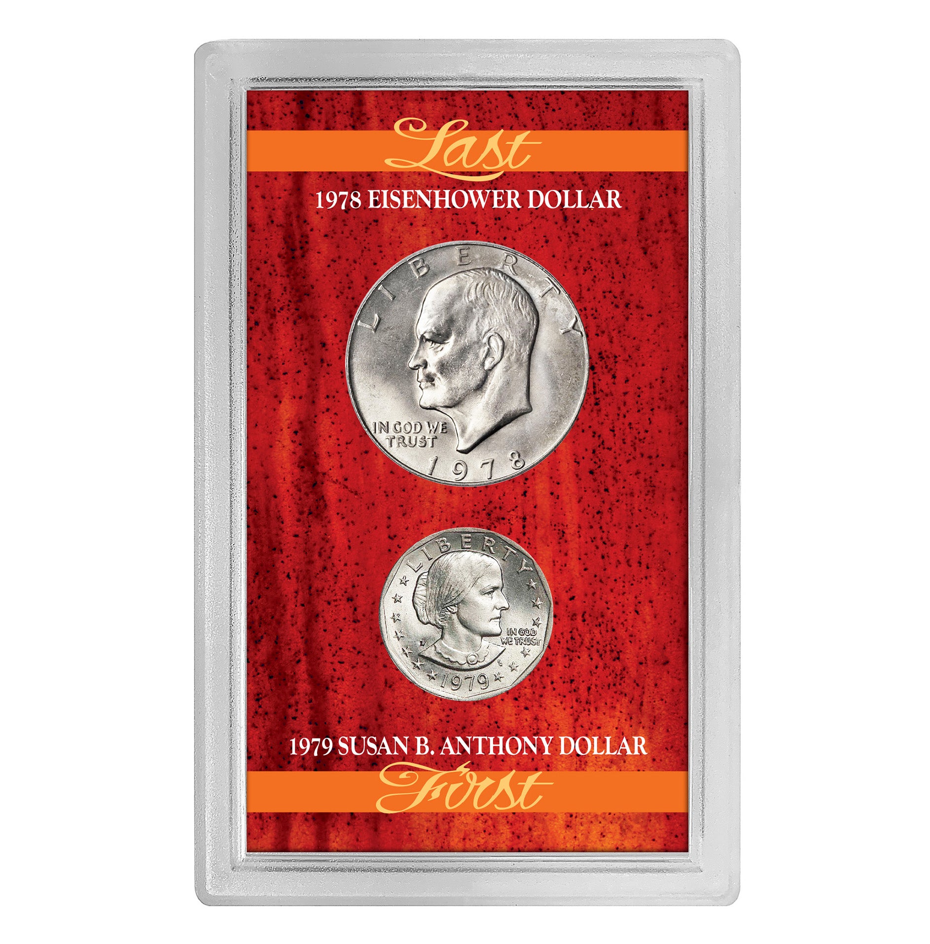 Last Eisenhower Dollar & First Susan B. Anthony Dollar