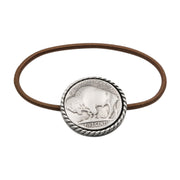 Buffalo Nickel Hair Band
