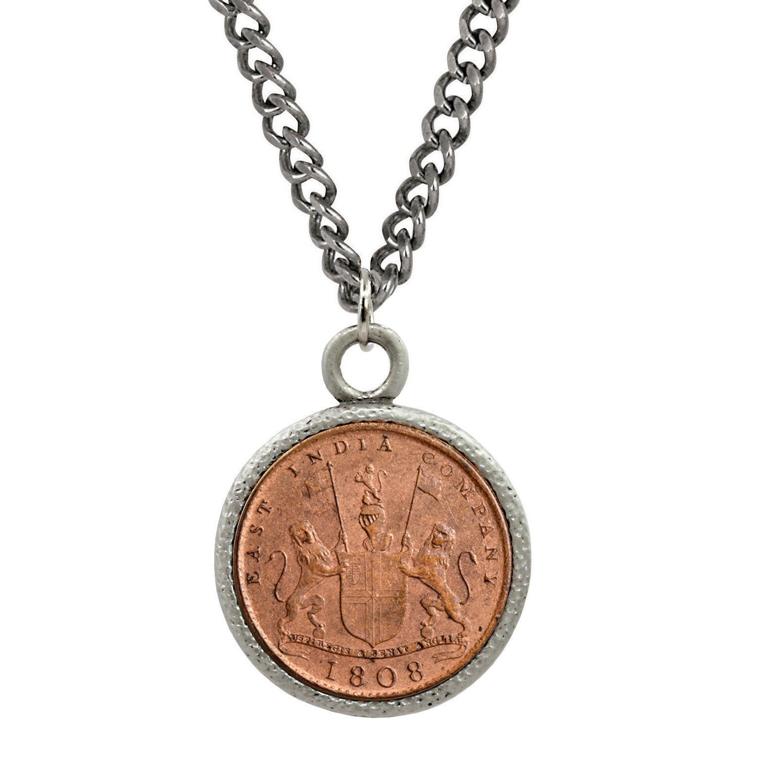 Shipwreck Coin Pendant Necklace
