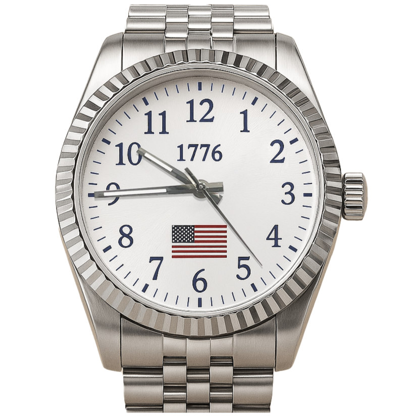 America's 250th Anniversary Silver 1776 Heritage Watch