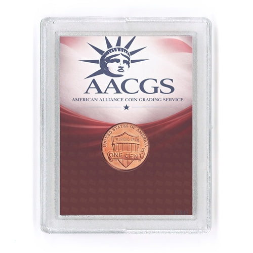 2025 Lincoln Penny Graded MS65 Red Brilliant Uncirculated by AACGS