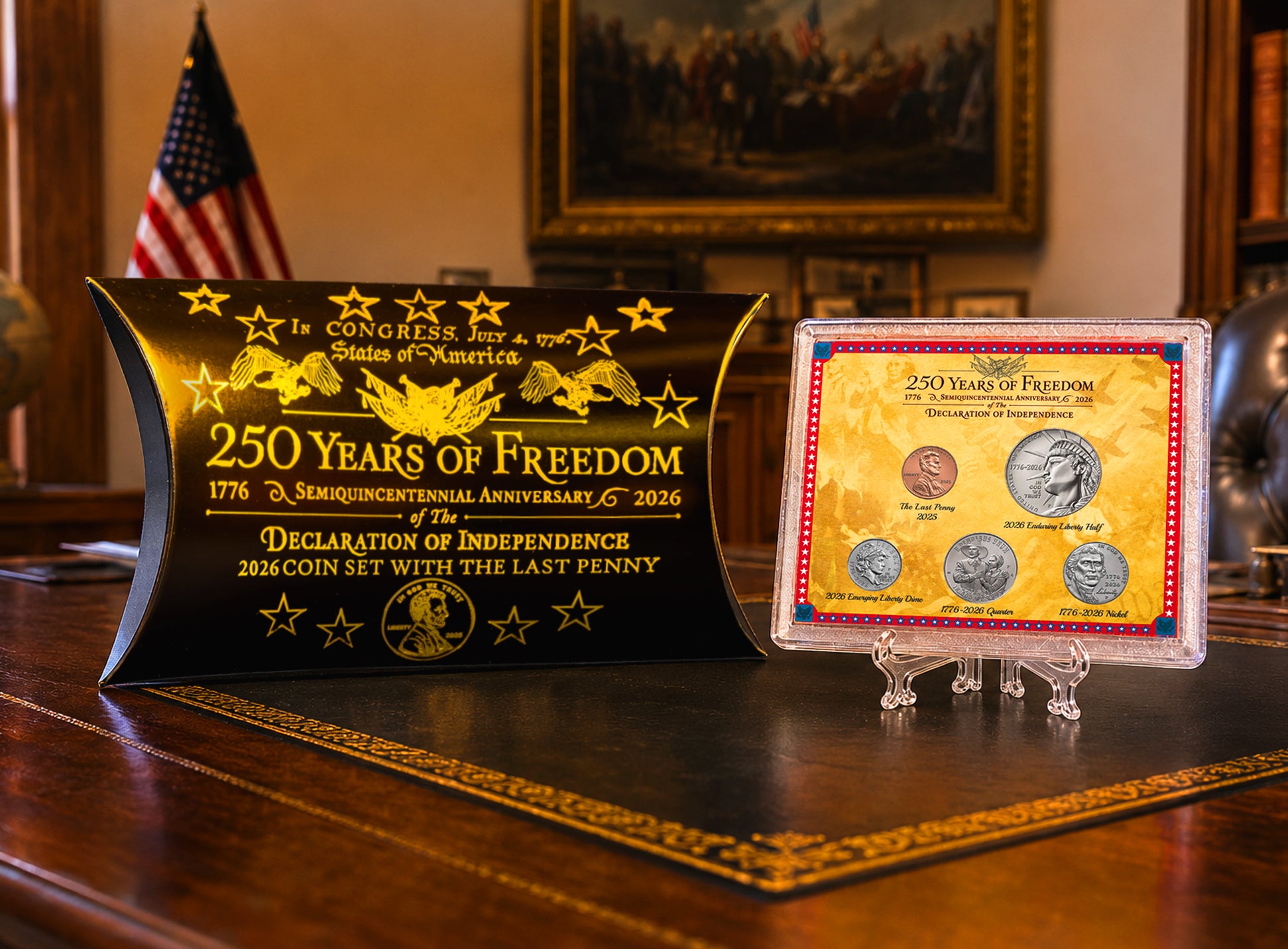 250 Years of Freedom - 2026 United States 250th Anniversary Coin Set