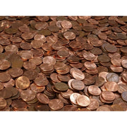 Bankers Bag of 1,000 Lincoln Copper Pennies 1959-1982, with two free 2025 Lincoln "Last Year of Issue" Penny (Copy)