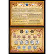 Three Centuries of U.S. Pennies & Nickels