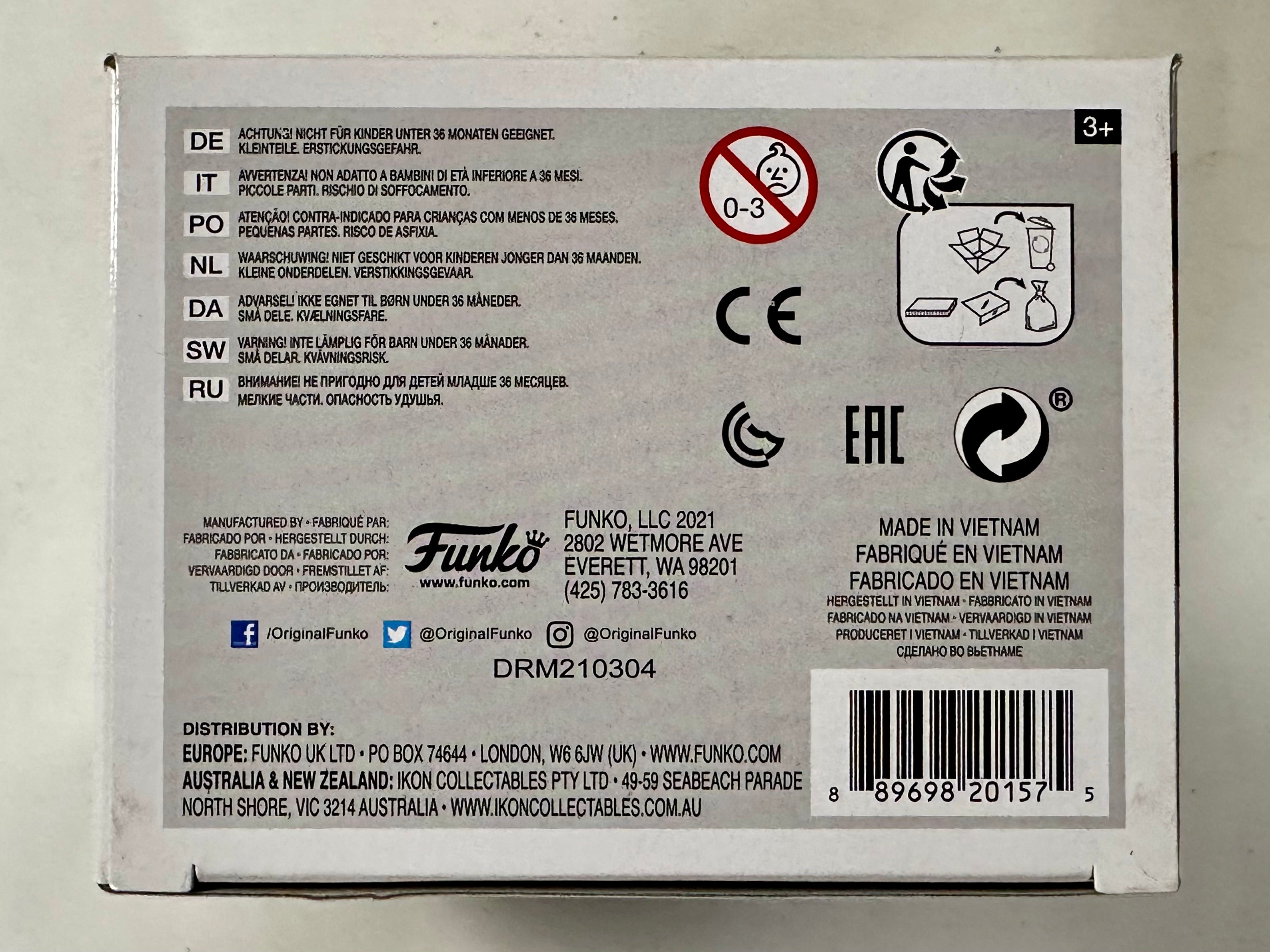 Autographed Russell Wilson NFL Seattle Seahawks Funko Pop! #57 Steelers 2023 With JSA COA