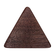 Walnut Wood Guitar Or Bass Pick - 1.5 mm Ultra Heavy Gauge - 355 Large Triangle Shape - Natural Finish Handmade Specialty Exotic Plectrum