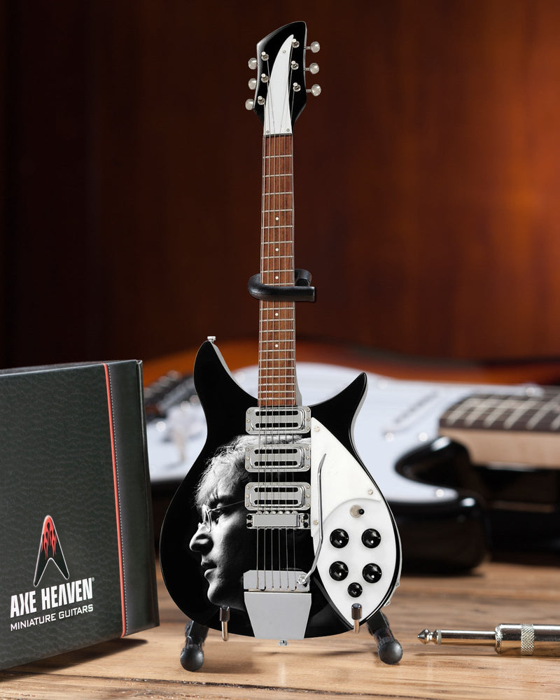 Licensed Fab Four John Lennon Tribute Mini Guitar Radio Days