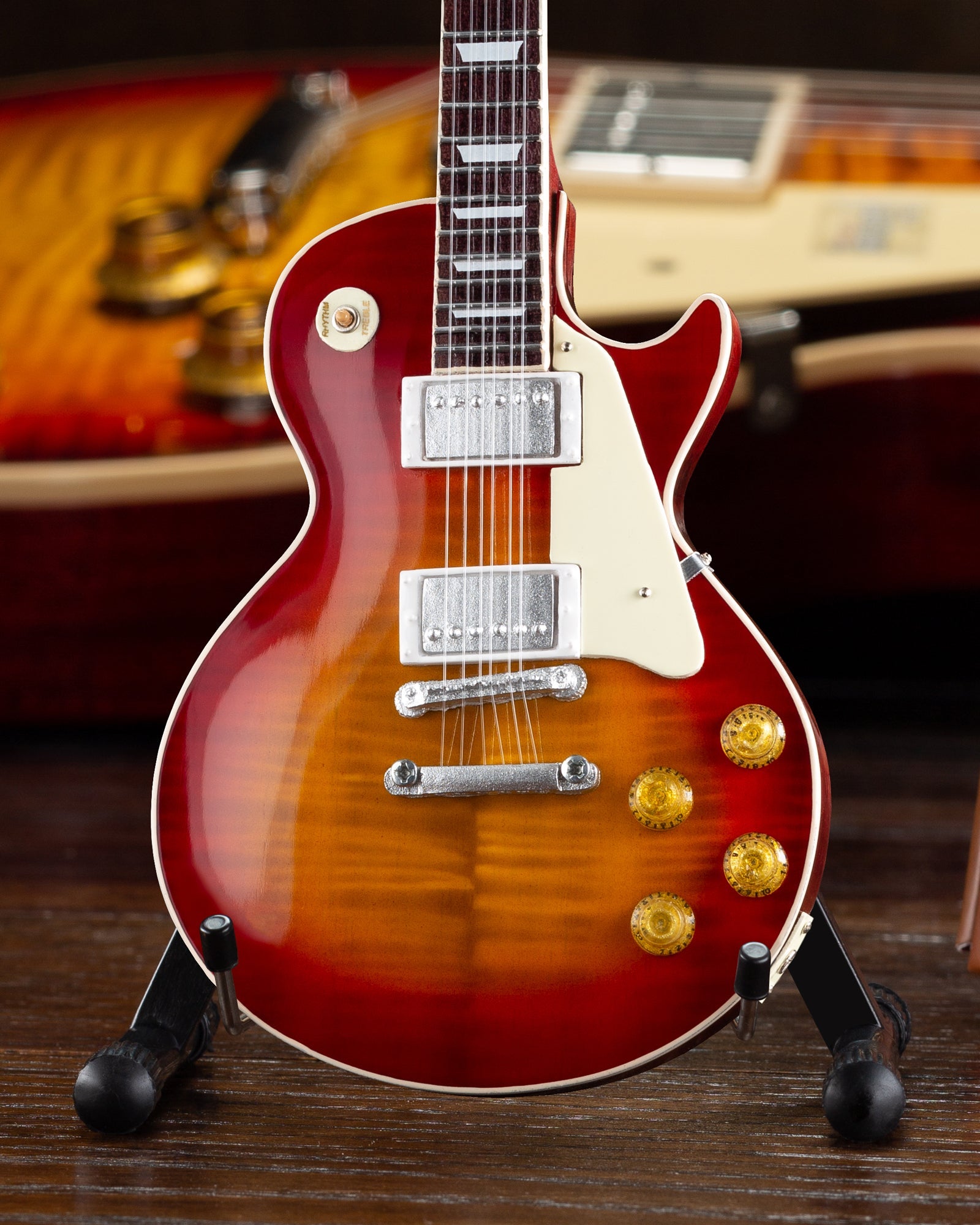Set of 3 Iconic Gibson Miniature Guitar Replica Models