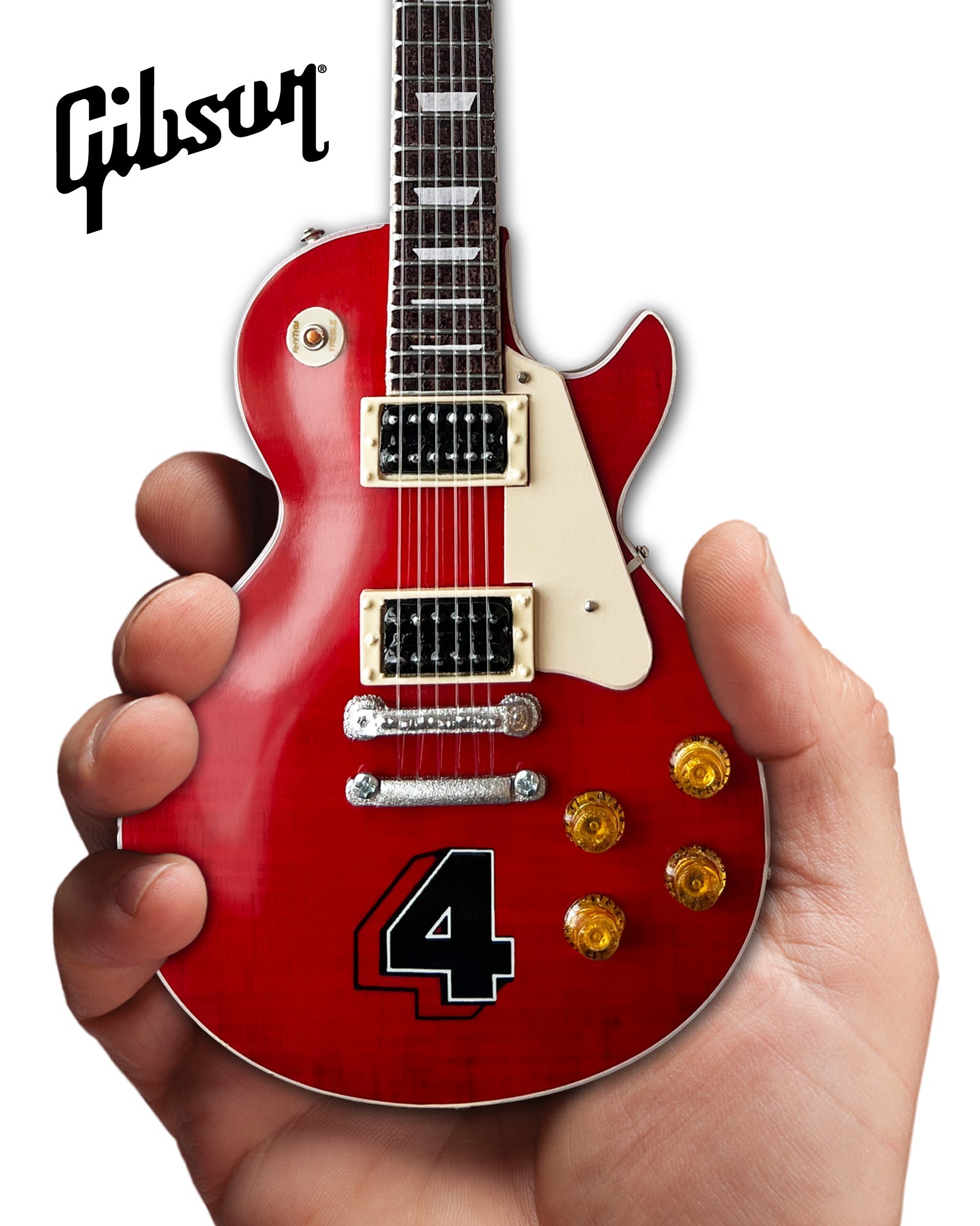 Slash Gibson Les Paul Standard Translucent Cherry Limited 4 Album Edition Mini Guitar