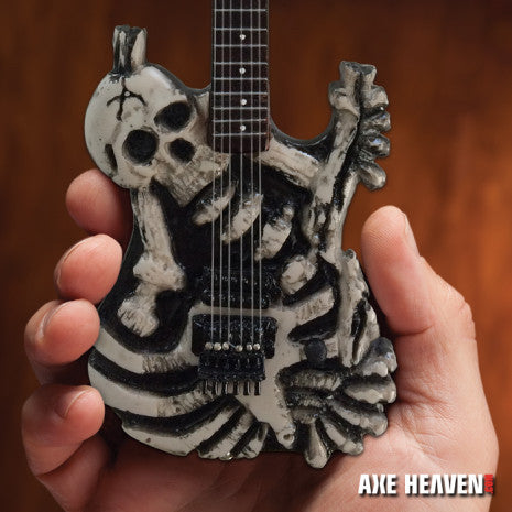 George Lynch Signature Skull & Bones J.FROG Mini Guitar Replica Licensed Collectible