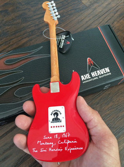 Officially Licensed Jimi Hendrix Mini Fender™ Strat™ Monterey