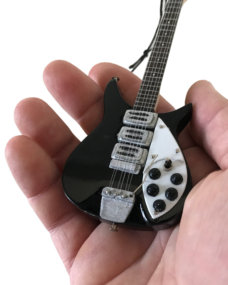 6? John Lennon FAB FOUR Electric Mini Guitar Ornament