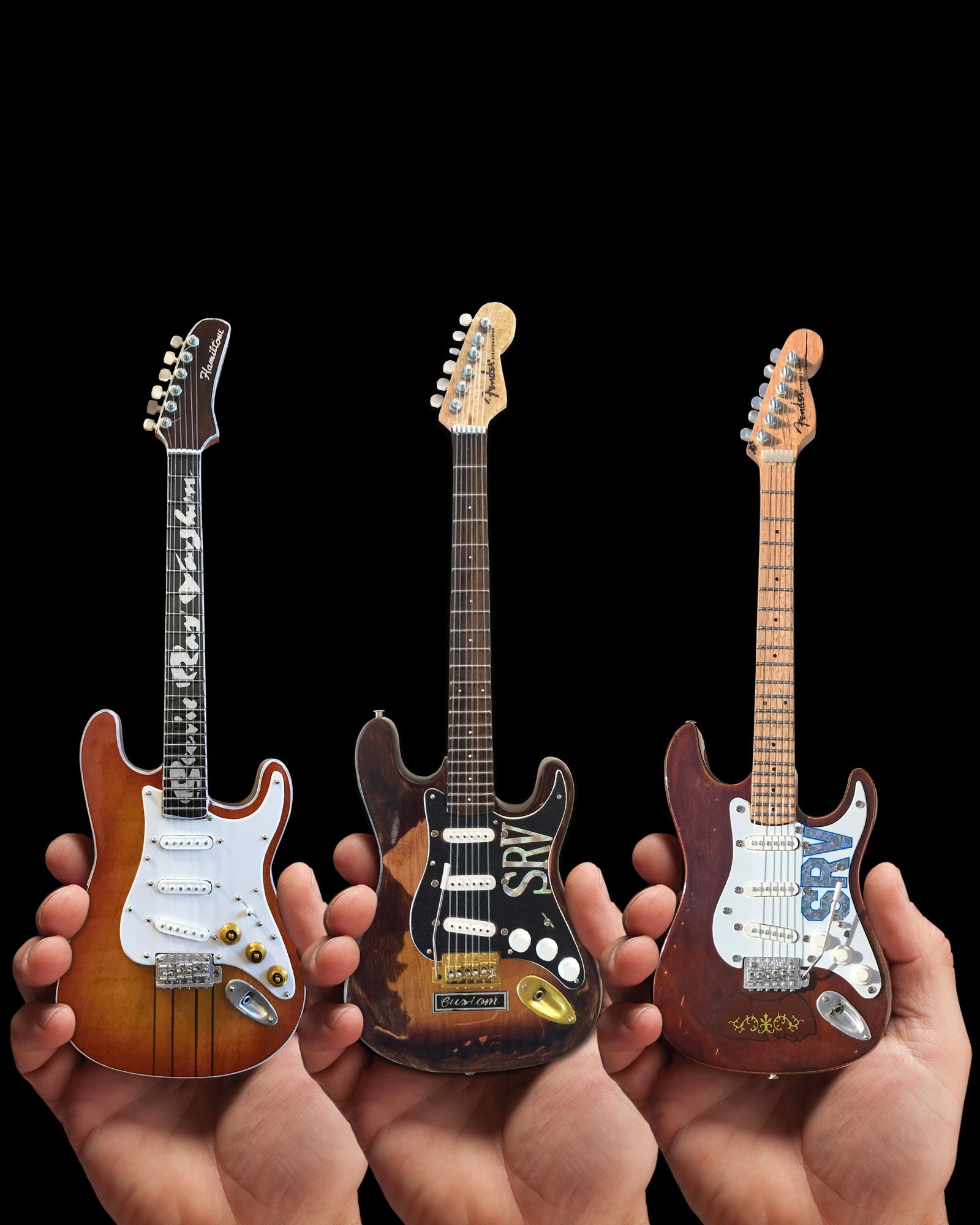 FranklinMint.com | Stevie Ray Vaughn Miniature Guitars Scale
