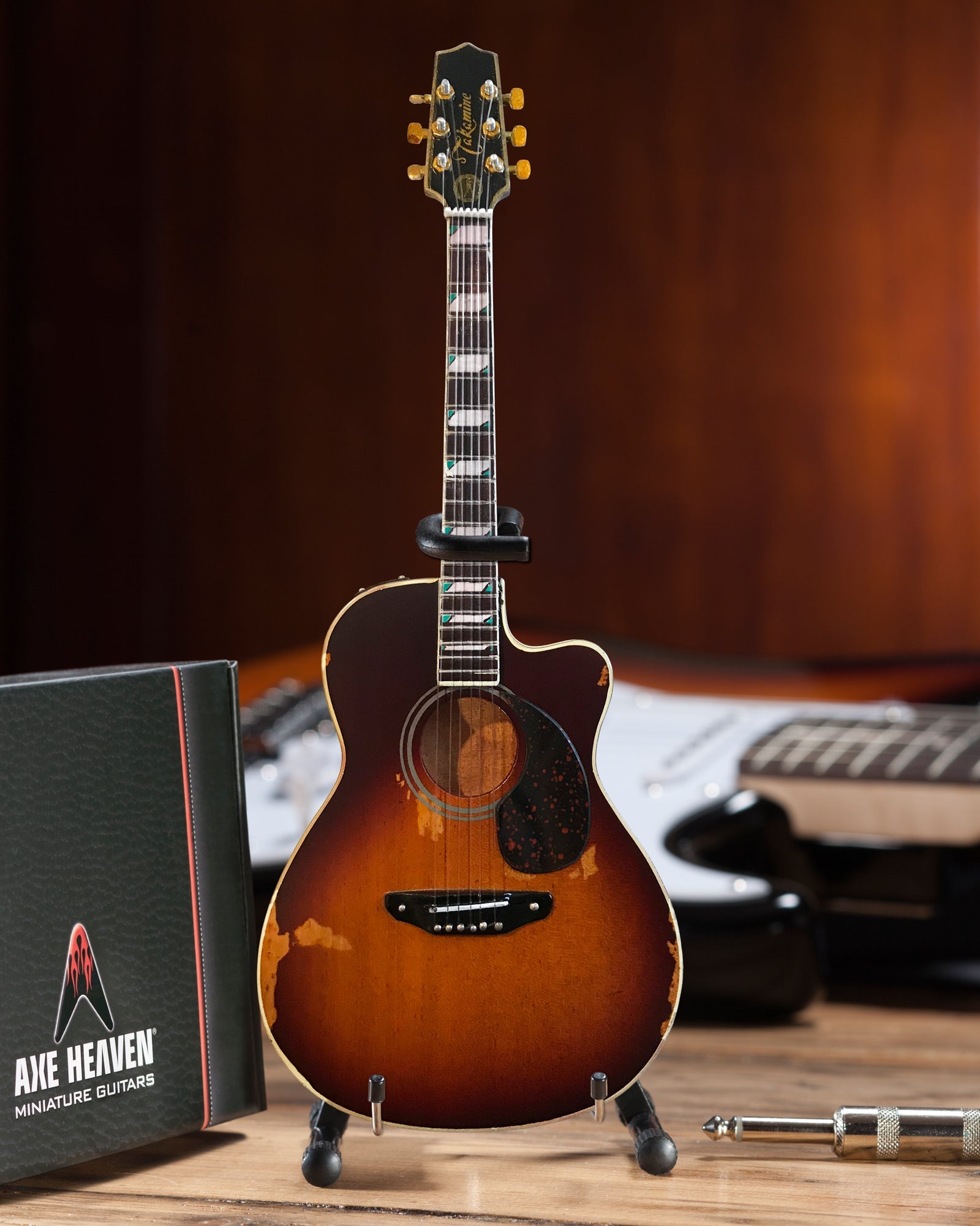 Toby Keith Signature Sunburst Acoustic Mini Guitar