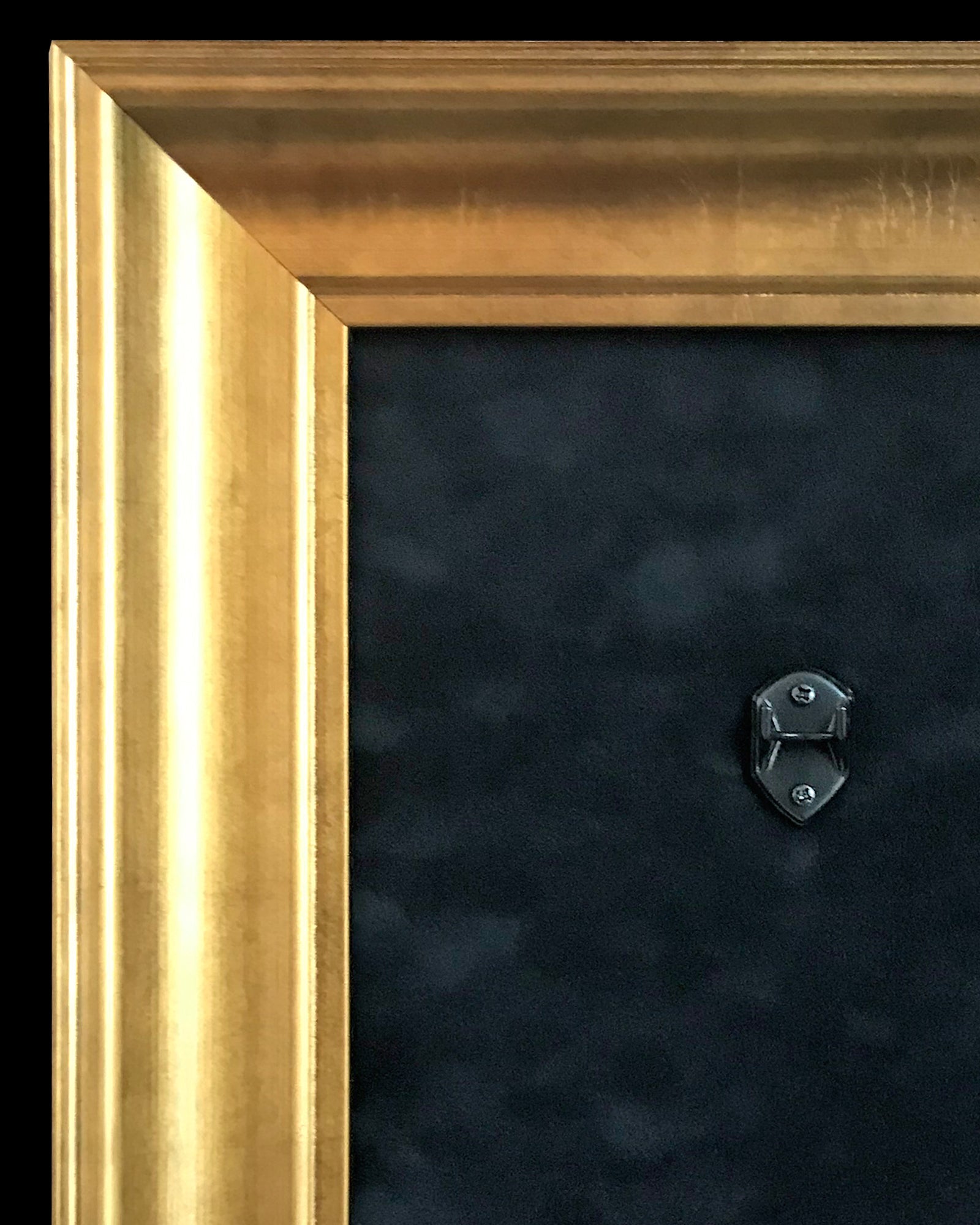 Black Metal Wallmount Miniature Guitar Wall Hangers (Set of 2)