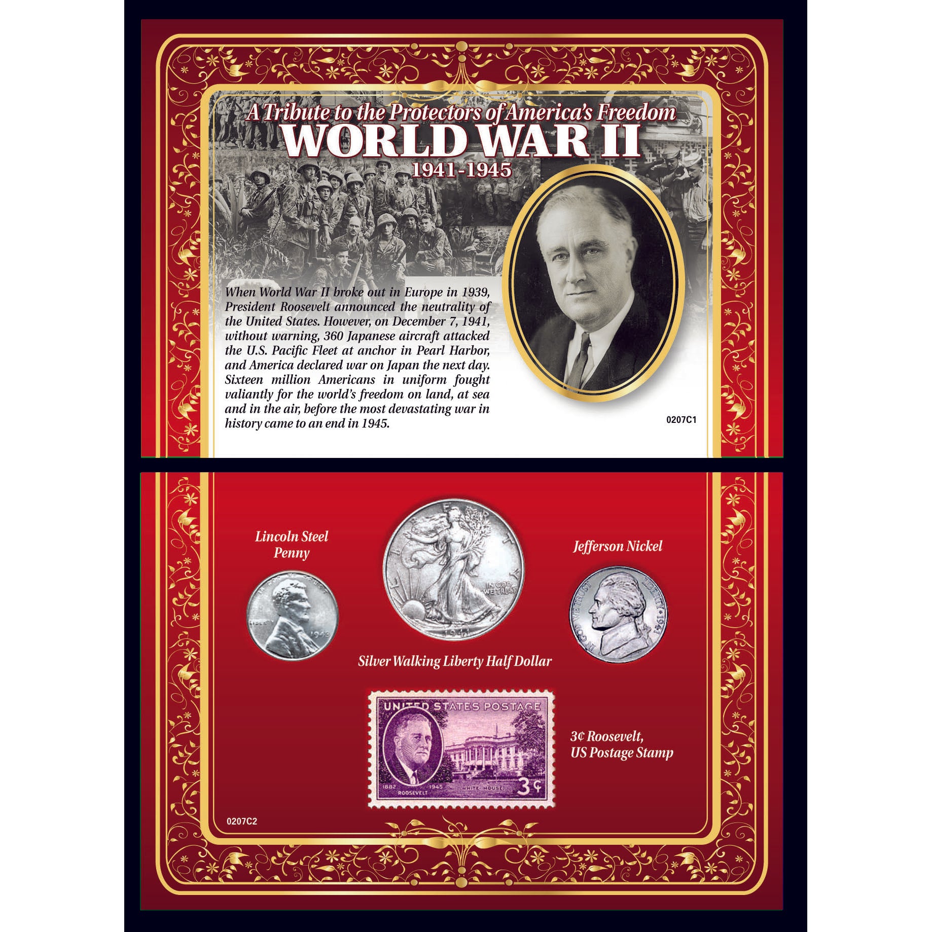 A Tribute to the Protectors of American Freedom - World War II 1941-1945