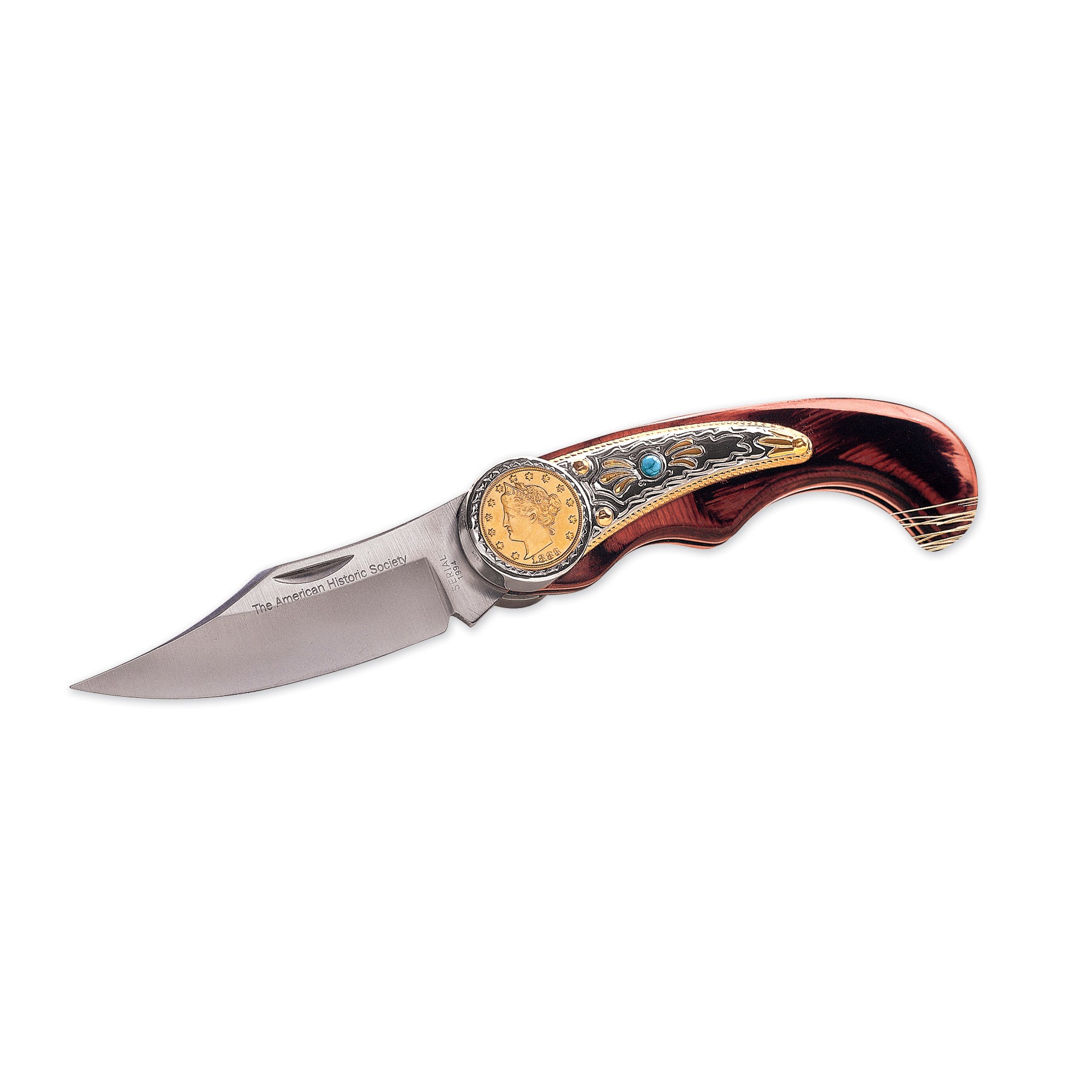 Racketeer Nickel Pocket Knife