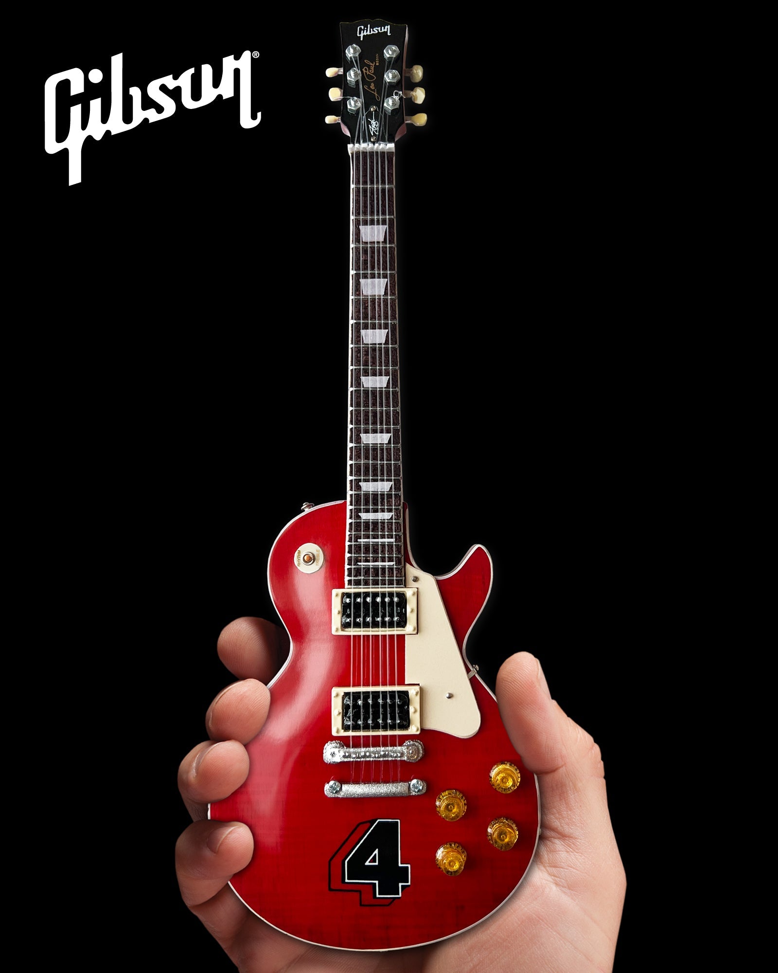 Slash Gibson Les Paul Standard Translucent Cherry Limited 4 Album Edition Mini Guitar