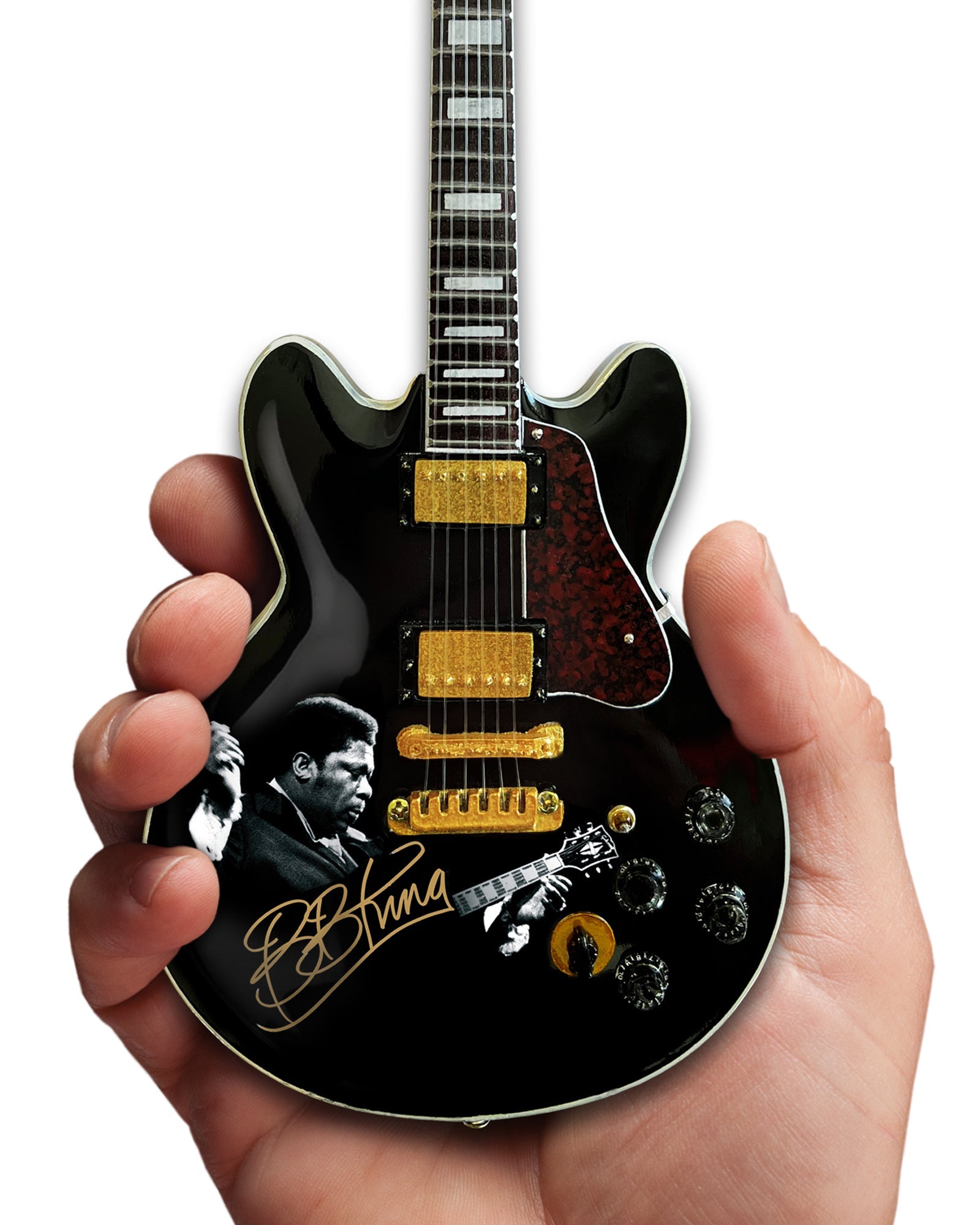 FranklinMint.com | BB King TRIBUTE Gibson ES-355 Lucille Ebony