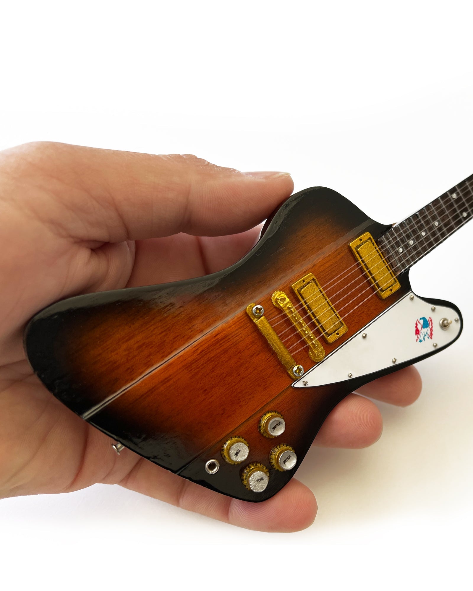 Tom Petty Signature Gibson Firebird V Sunburst Miniature Guitar Model