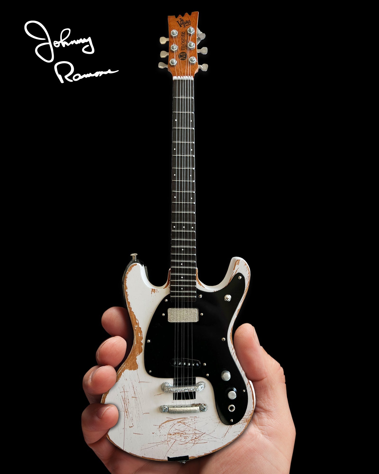 FranklinMint.com | Johnny Ramone Signature 1965 Mosrite Ventures