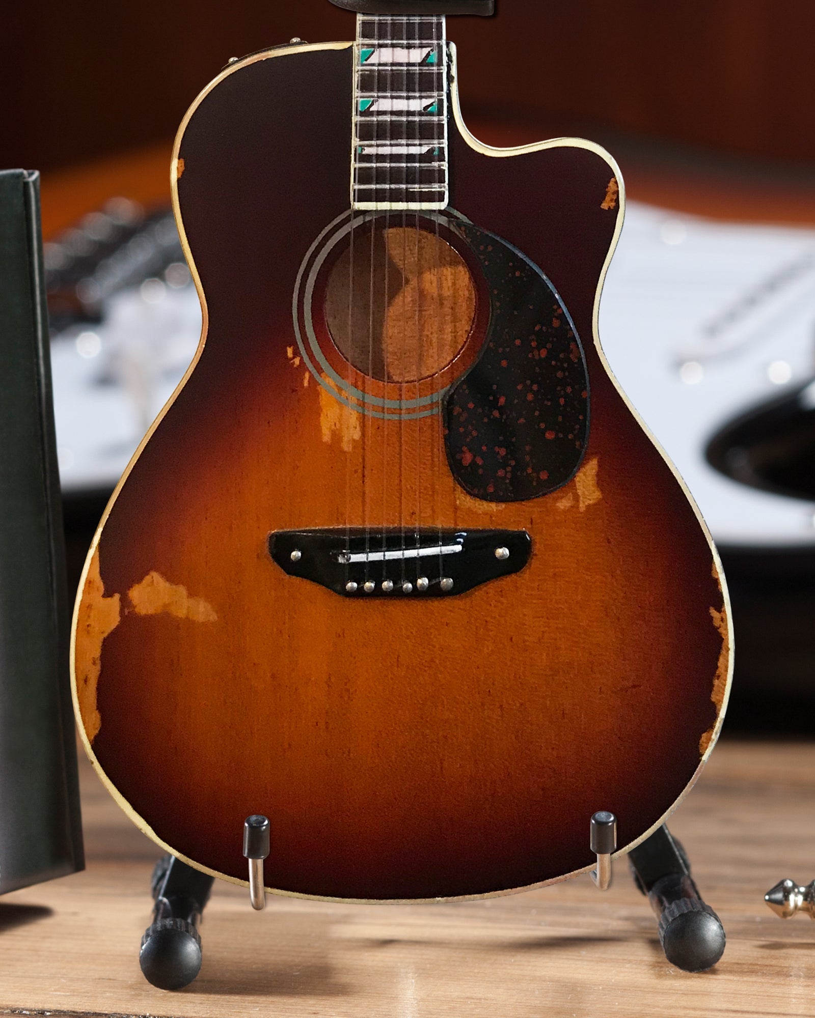 Toby Keith Signature Sunburst Acoustic Mini Guitar