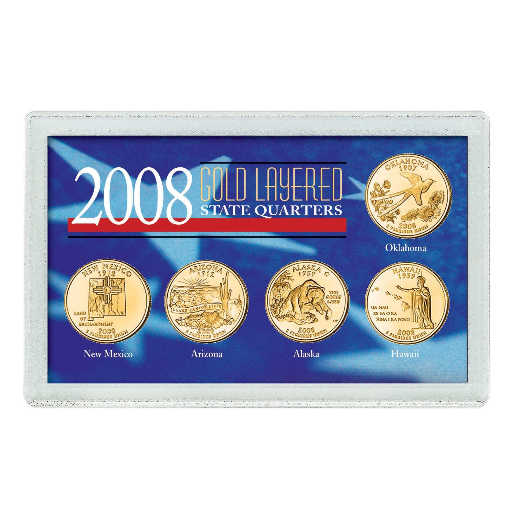 2008 Gold-Layered State Quarters