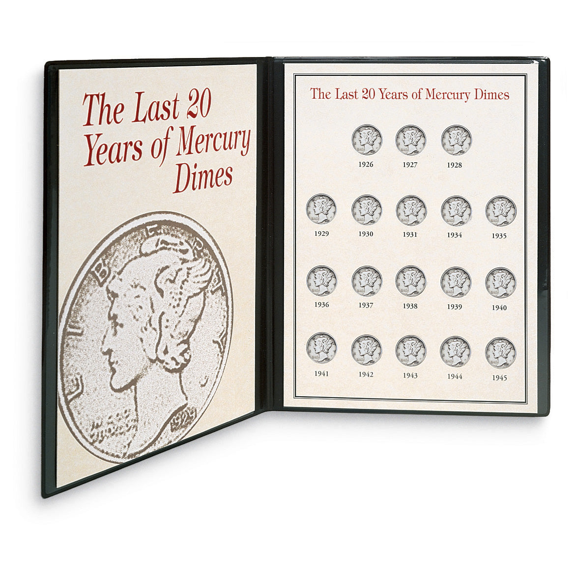 Last Twenty Years of Mercury Dimes